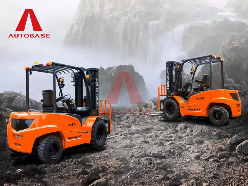 Noblelift A-Series Orga Jasotzaileak Biltegi Elektrikoko Irtenbide Onena al dira Materialen Manipulazio Modernorako