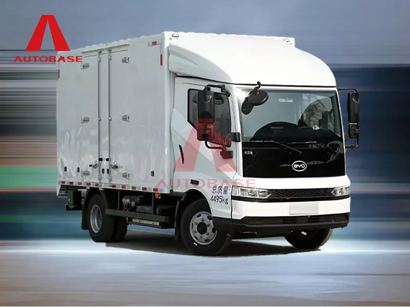 Byd t5ev argi elektrikoaren kamioia