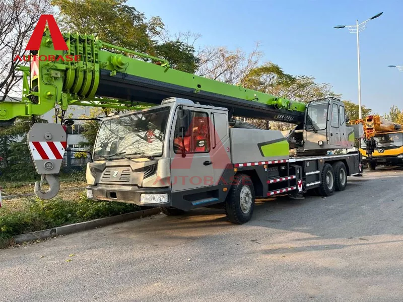 Zoomlion ZTC25 serieko kamioiaren garabia